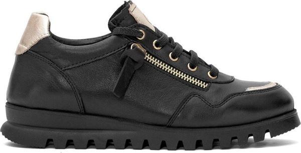 Mammamia D25Ya-3195 Kadın Hakiki Deri Casual Ayakkabı Siyah - Image 1