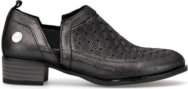Mammamia D25Ya-7360 Kadın Hakiki Deri Casual Ayakkabı Platin - Image 1