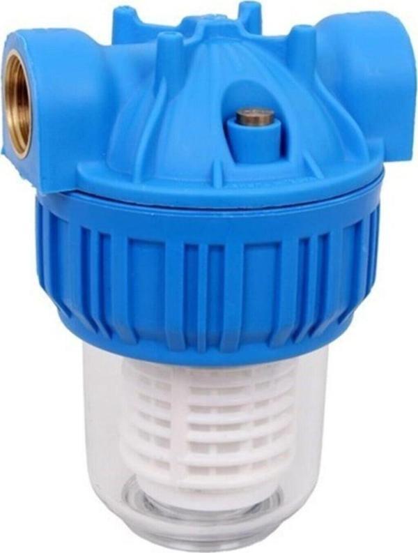 Su Arıtma Cihazı Aquafer 5 Inç Tombul Yıkanabilir Su Arıtma Filtresi (1 Inç Girişli) - Image 1