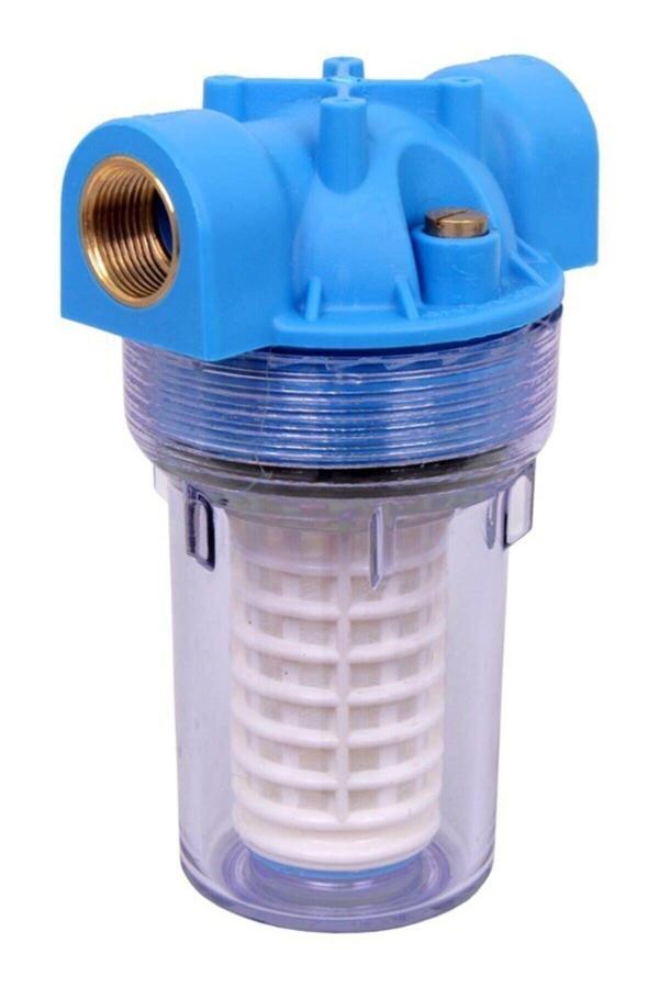 Su Arıtma Cihazı Aquafer 5 Inç Yıkanabilir Ekonomik Su Arıtma Filtresi (1/2 Inç Girişli) - Image 1