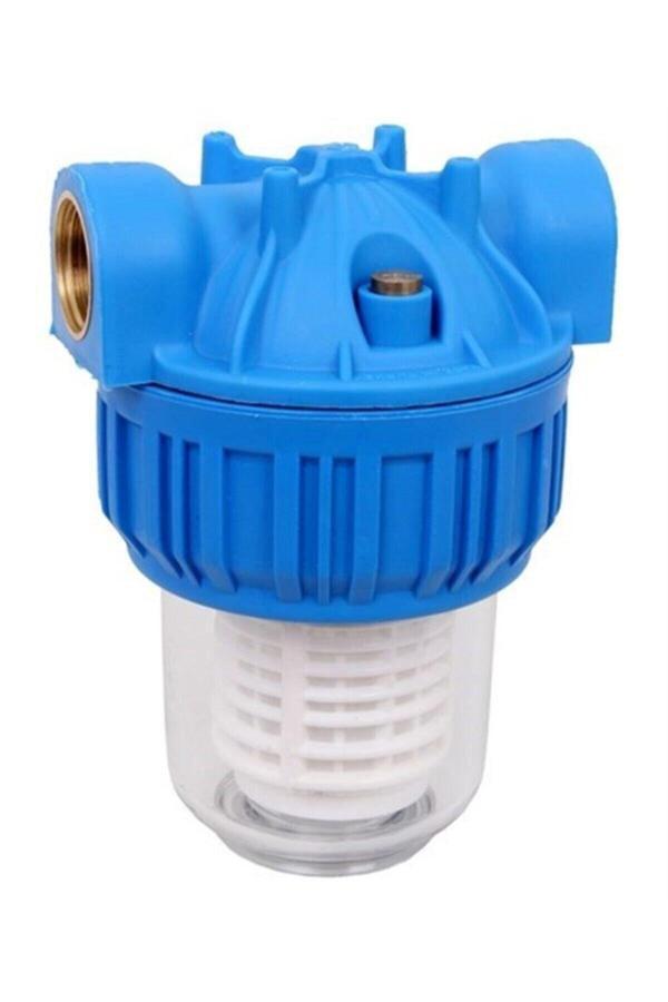 Su Arıtma Cihazı Aquafer 5 Inç Tombul Yıkanabilir Su Arıtma Filtresi (3/4 Inç Girişli) - Image 1