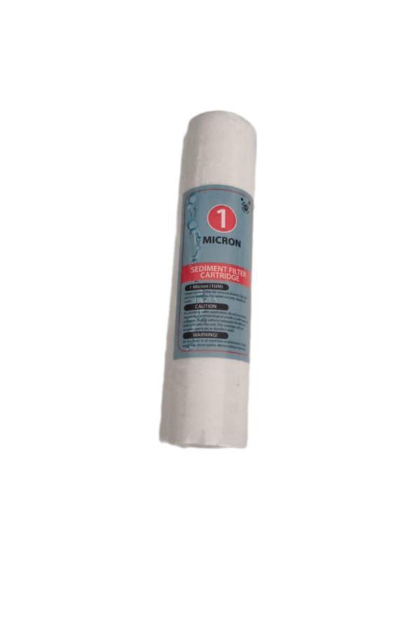 Su Arıtma Cihazı Aksesuarı 10" 1 Micron Su Arıtma Filtresi Sediment Spun Elyaf 3 Adet Uyumlu - Image 1
