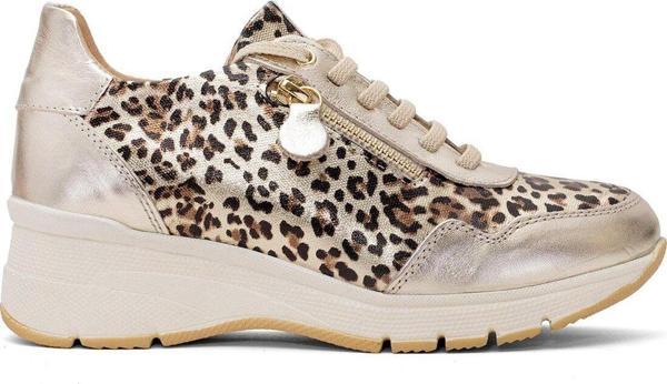 Mammamia D25Ya-3495 Kadın Hakiki Deri Casual Ayakkabı Altın - Image 1