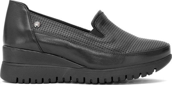 Mammamia D25Ya-3545 Kadın Hakiki Deri Casual Ayakkabı Siyah - Image 1