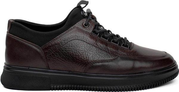 Voyager 6431 Erkek Hakiki Deri Casual Ayakkabı Kahverengi - Image 1