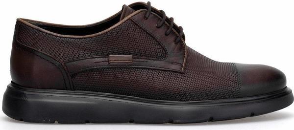 Ayakkabı Fuarı Elit Btrg1329 Erkek Hakiki Deri Casual Ayakkabı Kahverengi - Image 1