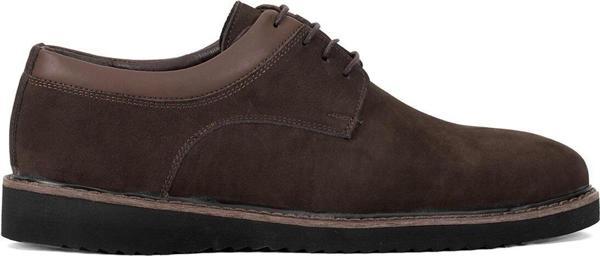 Ayakkabı Fuarı Elit Msb01N Erkek Hakiki Deri Casual Ayakkabı Kahverengi - Image 1