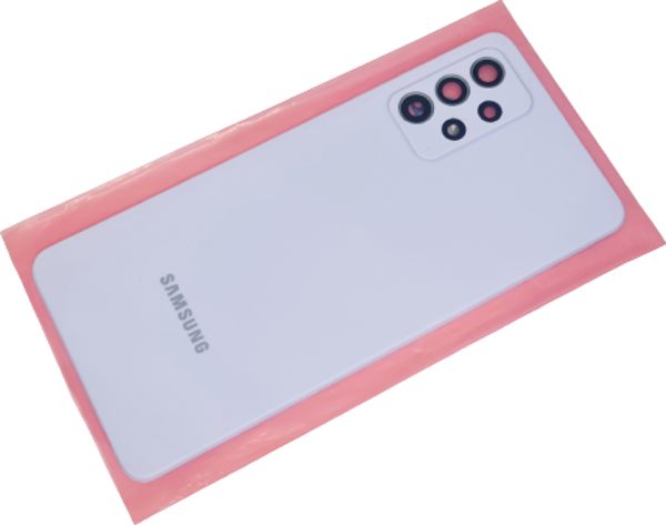 Tkgz Samsung Galaxy A72 Arka Kapak (Full Kamera Lensli ) Mor - Image 1