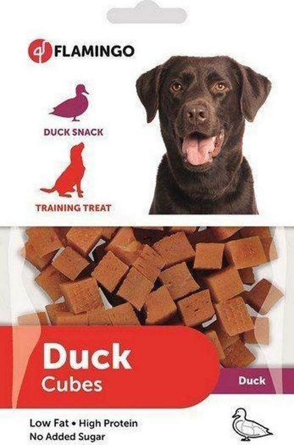 Flamingo Ördekli Küp Köpek Ödül Maması 85 Gr  - Image 1