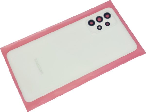 Tkgz Samsung Galaxy A72 Arka Kapak (FULL Kamera Lensli ) Beyaz - Image 1