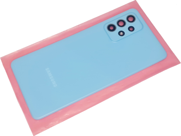 Tkgz Samsung Galaxy A52 Arka Kapak (FULL Kamera Lensli ) Mavi - Image 1