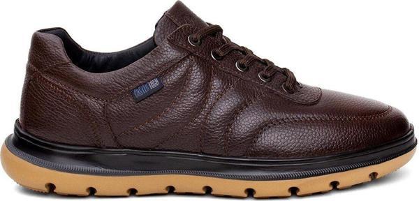 Marcomen 152-20023 Erkek Hakiki Deri Casual Ayakkabı Kahverengi - Image 1