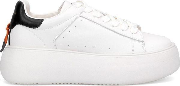 Lufian 121230031 Marcella Kadın Hakiki Deri Klasik Sneaker Krem - Image 1