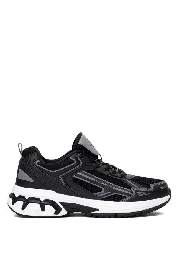 Lumberjack 101932437 5M Quantum 5Fx Erkek Klasik Sneaker Siyah - Image 1