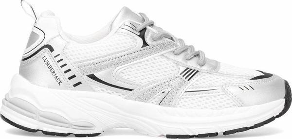 Lumberjack 101939240 5M Pentagon 5Fx Kadın Klasik Sneaker Beyaz - Gümüş - Image 1