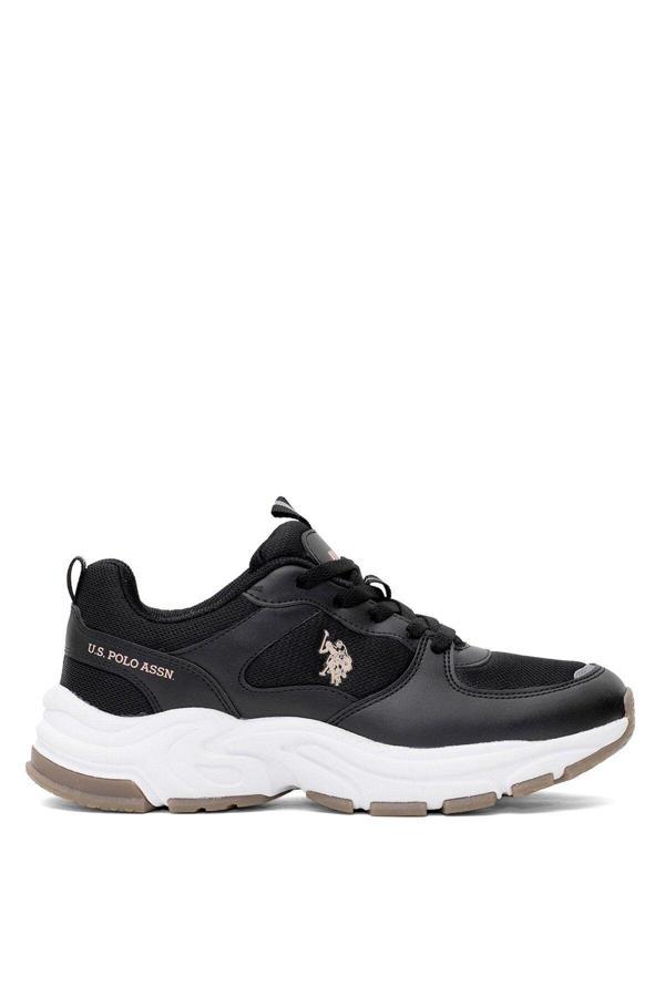 U.S. Polo Assn. 101938183 5M Sorley 5Fx Kadın Klasik Sneaker Siyah - Image 1