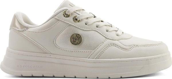 U.S. Polo Assn. Emora 5Fx Bej Kadın Sneaker - Image 1