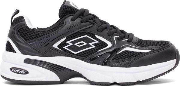 Lotto 101938215 5M Athens 5Fx Kadın Klasik Sneaker Siyah - Beyaz - Image 1
