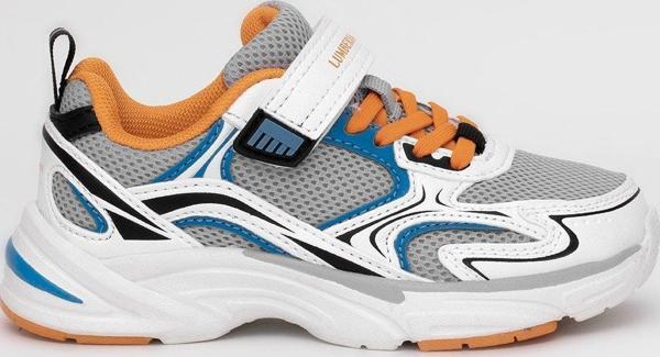 Lumberjack 101941671 5M Bulk 5Fx Patik Erkek Çocuk Sneaker Beyaz - Turuncu - Image 1