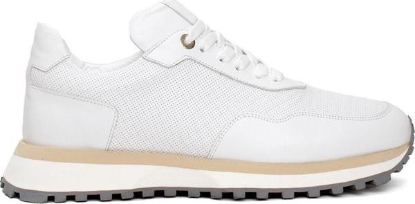 İnci 101545147 Mibya 4Fx Erkek Klasik Sneaker Beyaz - Image 1