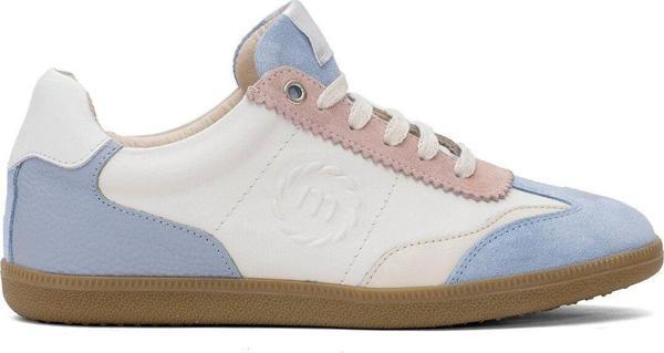 Mammamia D25Ya-550 Kadın Hakiki Deri Klasik Sneaker Mavi - Image 1