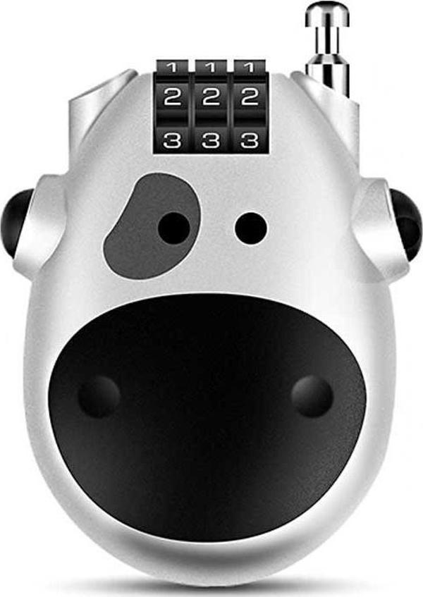 House Pratik HP49 Figürlü Şifreli Kilit Gri - Image 1