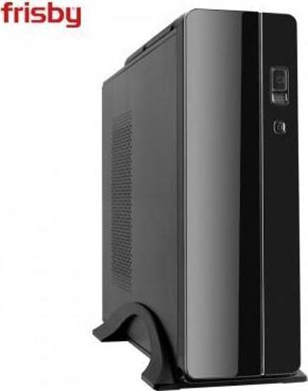 Frisby FC-S6040B USB 300W Matx Slim Tower Kulplu Kasa - Dijital Gösterge - Image 1