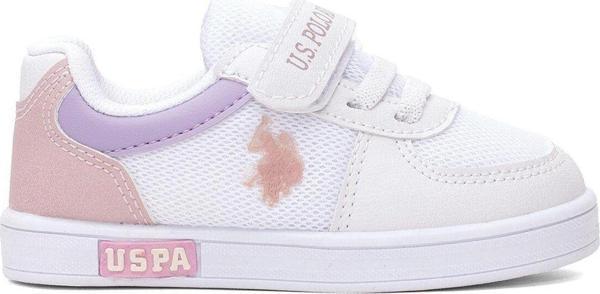 U.S. Polo Assn. 101952592 5I Carren 5Fx Bebe Kız Çocuk Klasik Sneaker Beyaz - Image 1