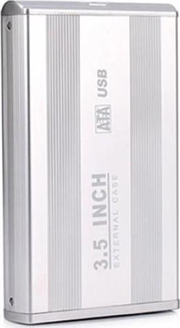 Hytech HY-HDC33 3,5" Usb 3.0 Sata Silver Harddisk Kutusu - Image 1