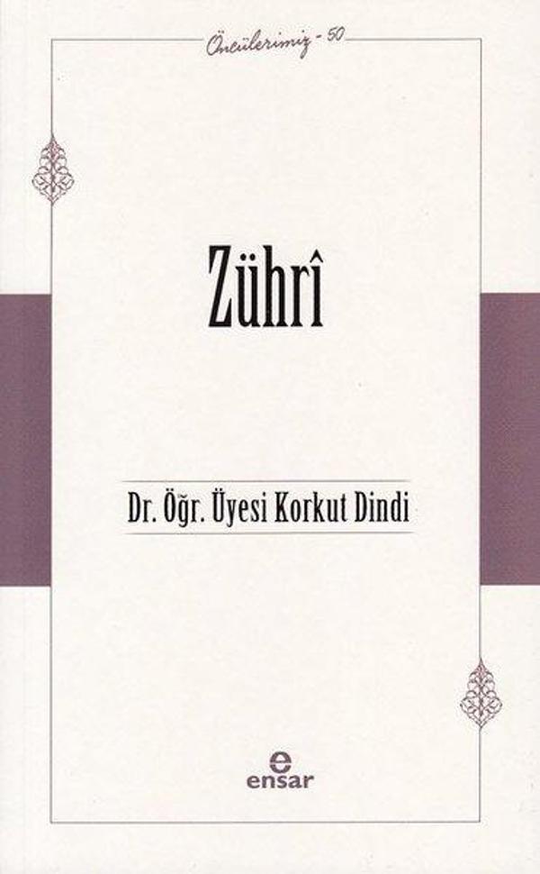 Zühri - Öncülerimiz 50 - Ensar Neşriyat - Image 1