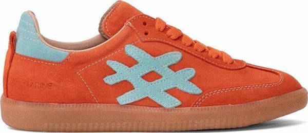 Ayakkabı Fuarı Elit Rch088-M-Vade Kadın Hakiki Deri Klasik Sneaker Turuncu - Image 1