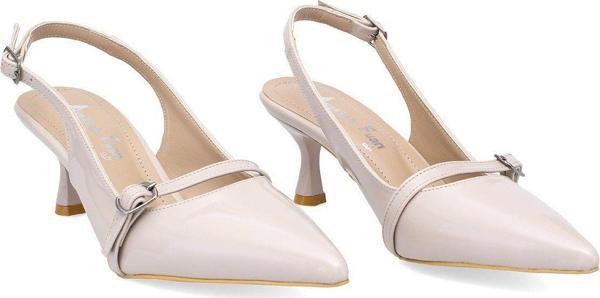 Ayakkabı Fuarı Elit Mst950R Kadın Klasik Topuklu Ayakkabı Ten - Image 1