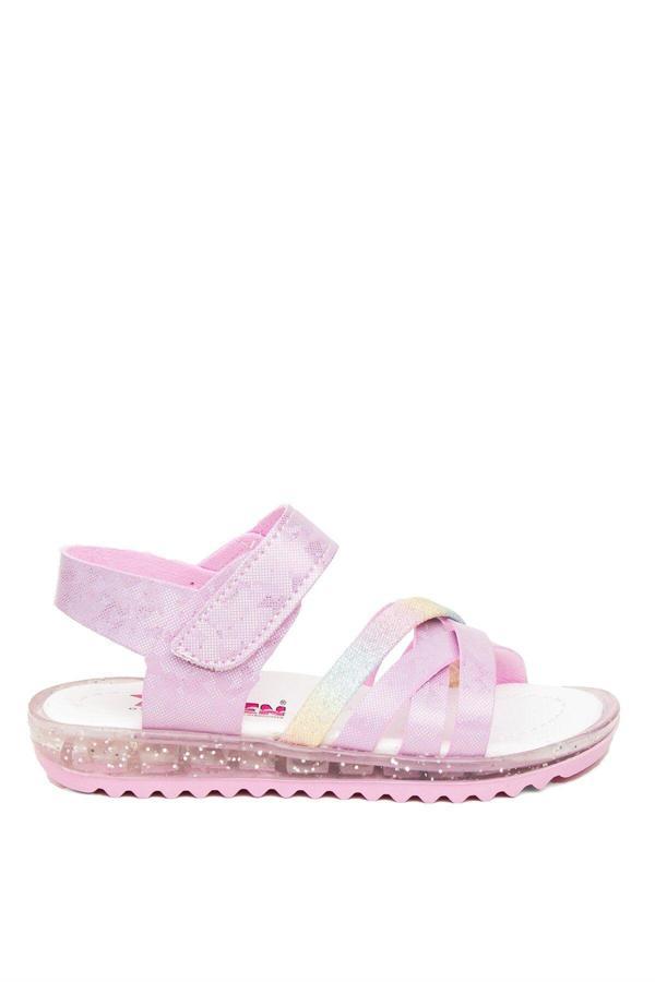 Minican Şa P K 011 Patik Kız Çocuk Düz Sandalet Pembe - Image 1