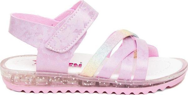 Minican Şa P K 011 Patik Kız Çocuk Düz Sandalet Pembe - Image 1