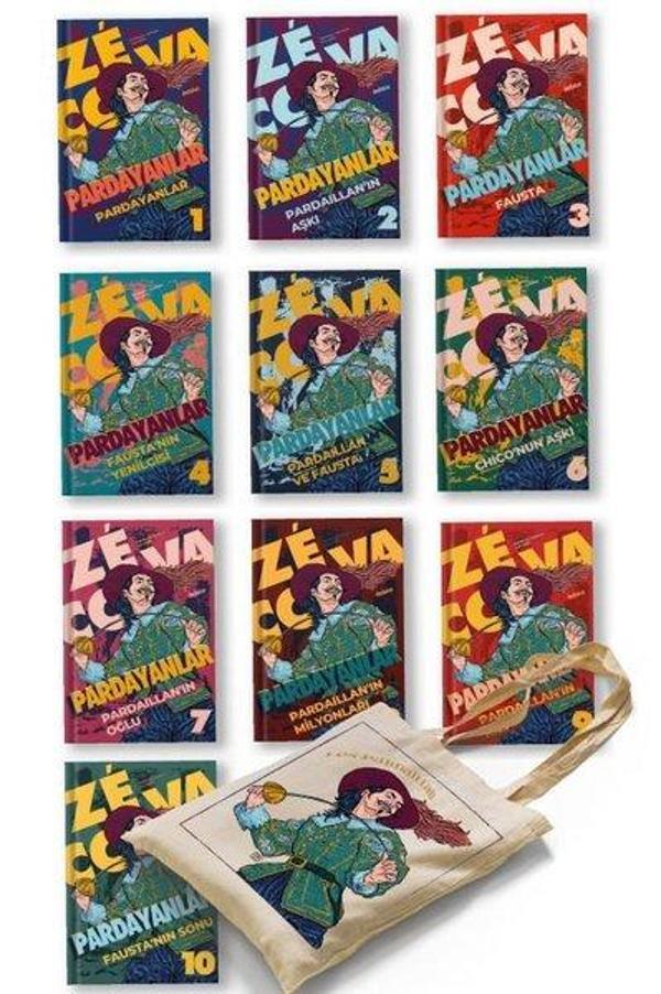 Pardayanlar Seti - 10 Kitap Takım - Özel Baskılı Çanta Hediyeli - Dedalus - Image 1