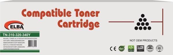 OfisPc Brother TN-340Y Muadil Sarı Toner TN-310Y-TN-320Y 4150-4570-9460-9560 - Image 1