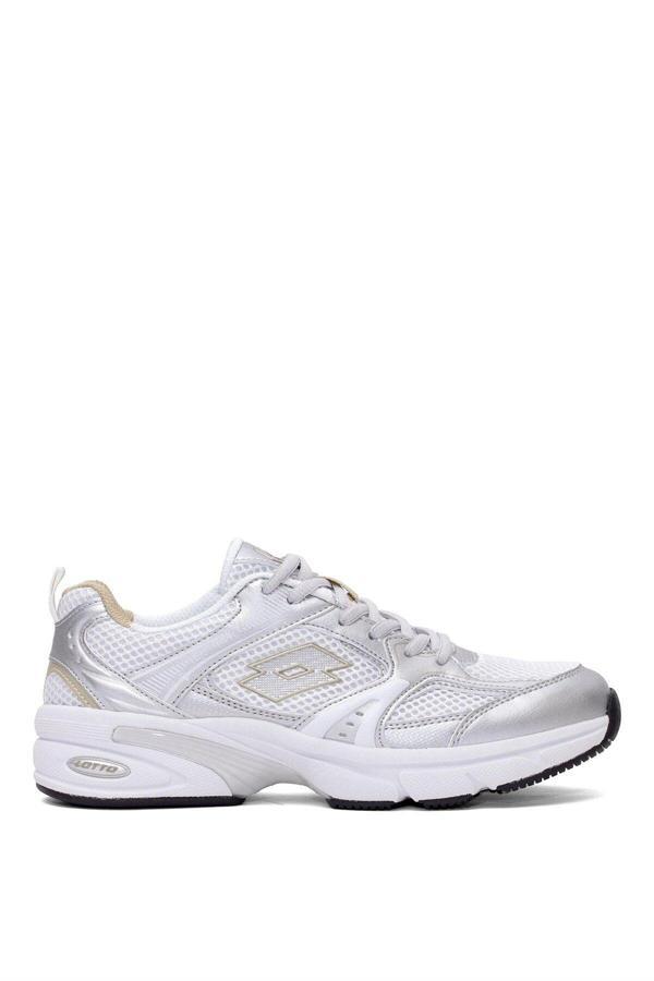 Lotto 101938216 5M Athens 5Fx Kadın Klasik Sneaker Beyaz - Gümüş - Image 1