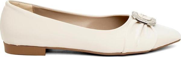 Miss Park Moda Pm386 K488 Kadın Babet Bej - Image 1