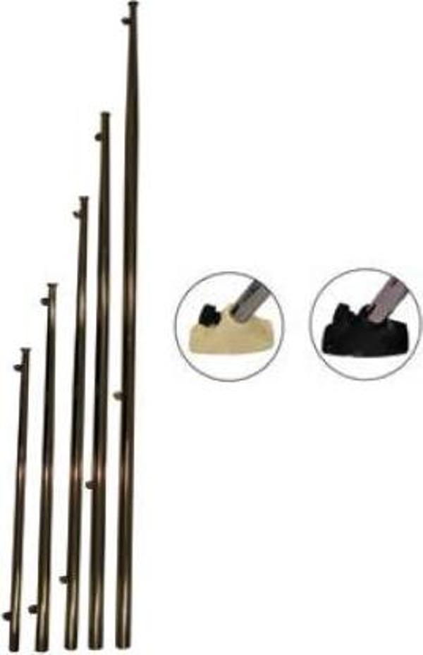 Sealux Bayrak Direği Konik Ø25 mm Boy:150 Cm Cr-Ni - Image 1