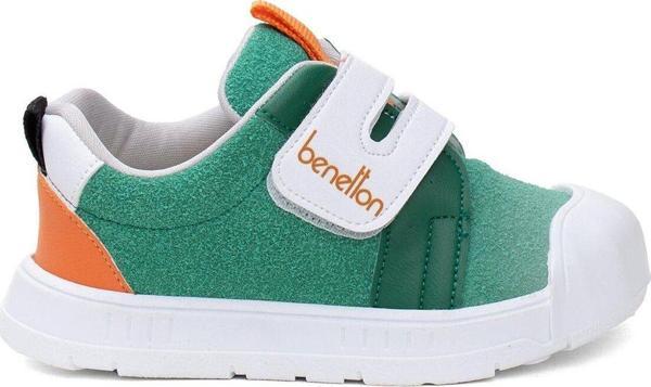 Benetton Bn-31820 Bebe Kız Çocuk Yürüyüş Ayakkabısı Yeşil - Image 1