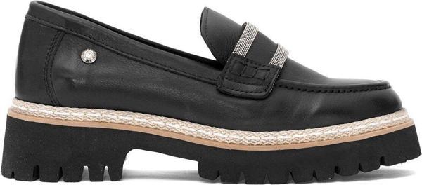 Mammamia D25Ya-3705 Kadın Hakiki Deri Casual Ayakkabı Siyah - Image 1