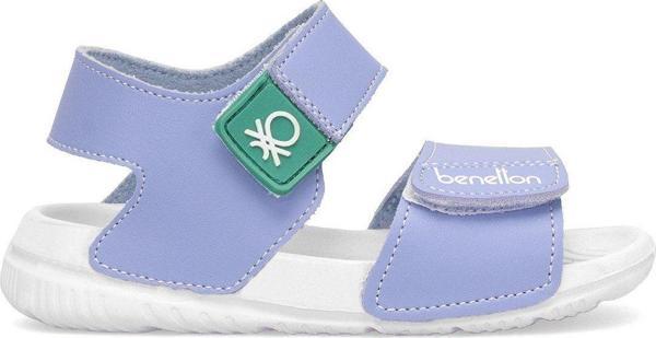 Benetton Bn-1252 Bebe Erkek Çocuk Sandalet Mavi - Image 1