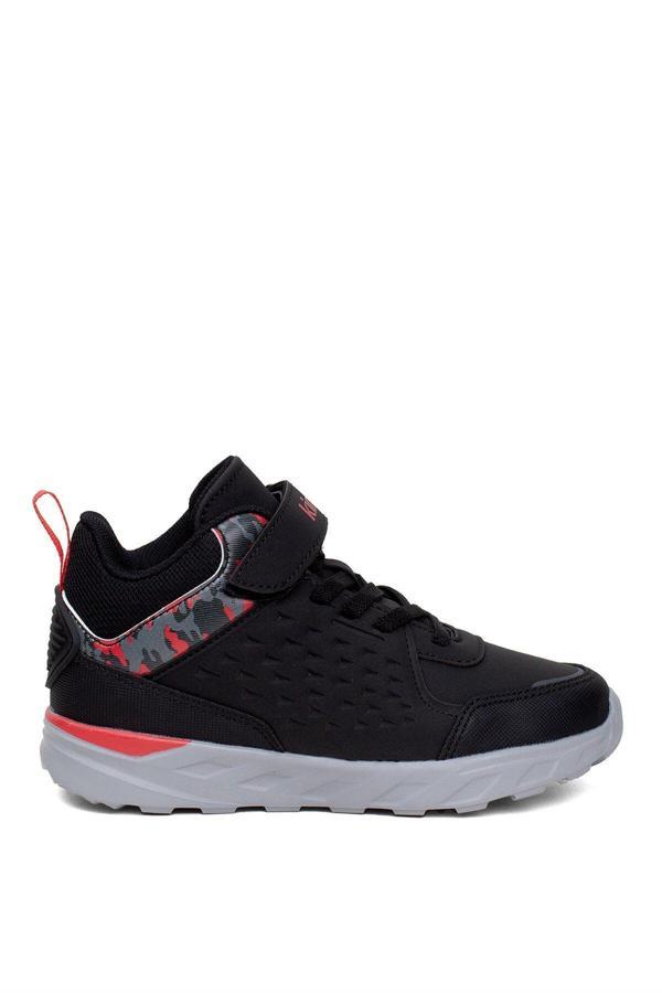 Kinetix 101814022 4W Tratto Hi F 4Pr Filet Erkek Çocuk Outdoor Hi Ayakkabı Siyah - Kırmızı - Image 1