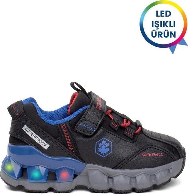 Lumberjack 101887080 4W Nimo 4Pr Filet Erkek Çocuk Outdoor Ayakkabı Siyah - Image 1