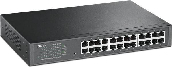 Tp-Link TL-SG1024DE 24 Port 10-100-1000 Mbps Switch Çelik Kasa Easy Smart Rack Mount - Image 1