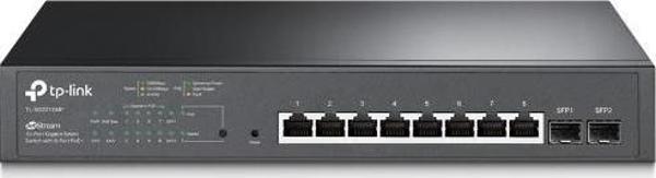 Tp-Link TL-SG2210MP 8 Port Poe+ 10-100-1000Mbps 2 SFP  Yönetilebilir Switch - Image 1