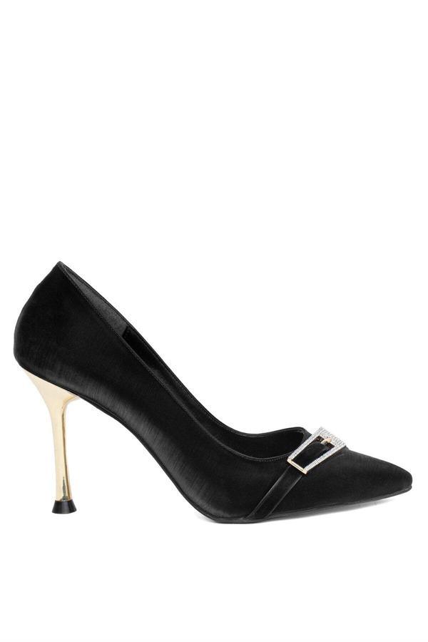Miss Park Moda Pm450 K409-2 Kadın Abiye Ayakkabı Siyah - Image 1