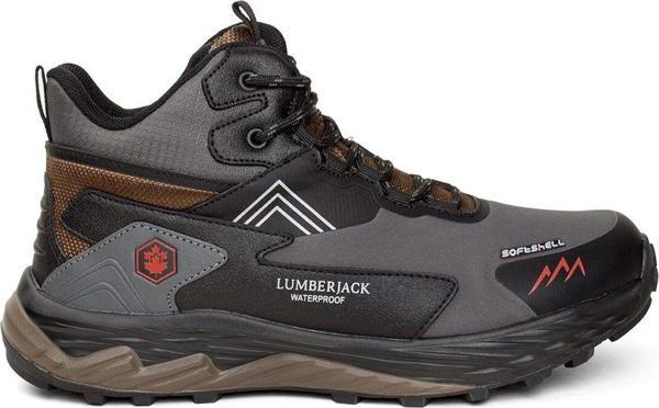 Lumberjack 101782493 4W Burk 4Pr Erkek Outdoor Bot Gri - Image 1
