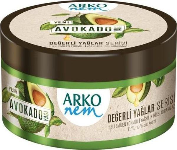 Arko Nem Değerli Yağlar Avokado Yağlı Krem 250 ml - Image 1