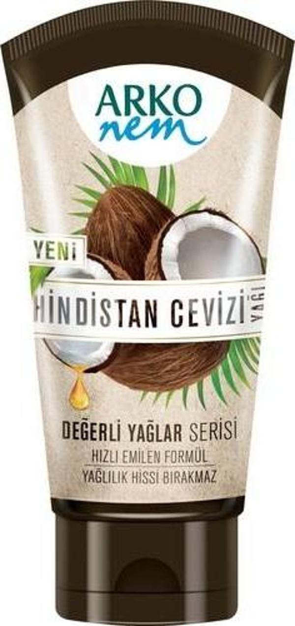 Arko Nem Değerli Yağlar Hindistan Cevizi Yağlı Krem 60 ml - Image 1